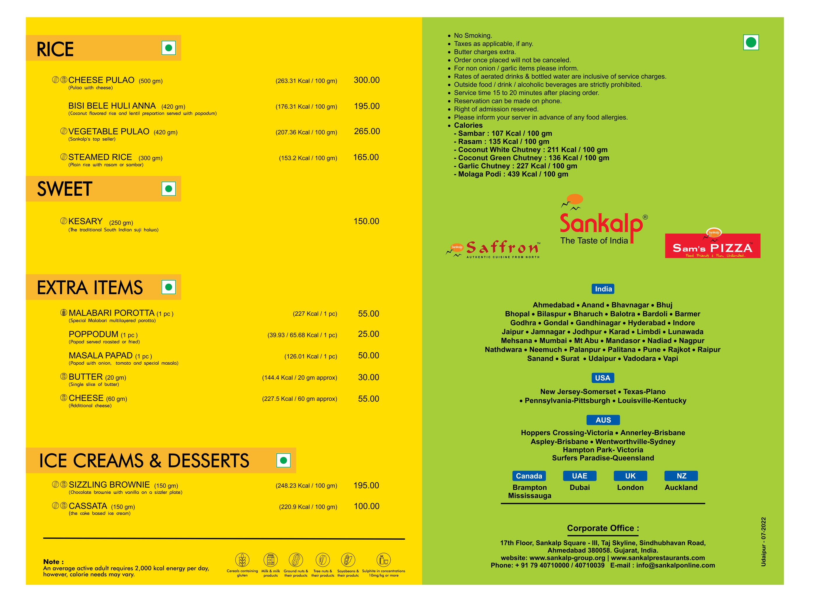 Sankalp - The Taste Of India